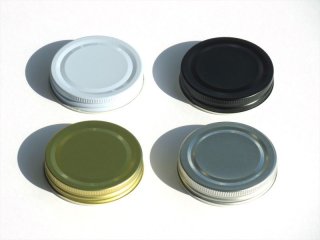 保存瓶の蓋単品を1個から販売。（ガラス瓶は蓋付きで販売しています）
